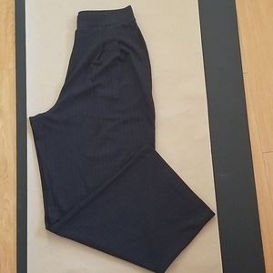 Uniqlo Stripped, Flowy, Business Casual Pants